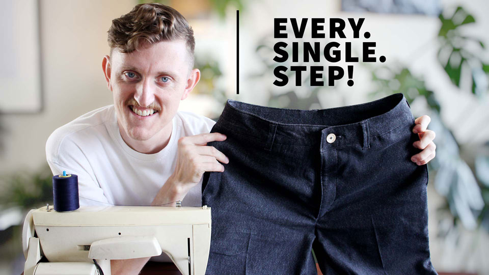 How to Sew Men's Pants