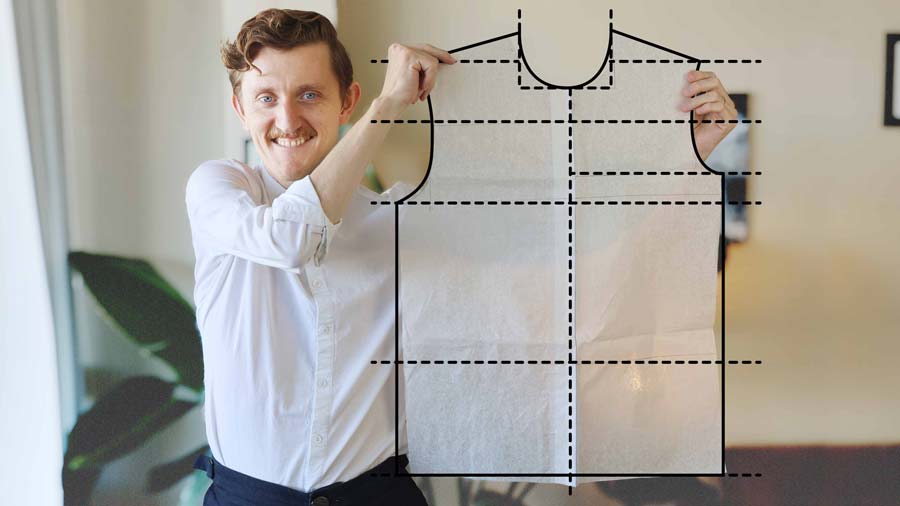 How to Draft a Shirt Pattern .. and Fix Fit Issues